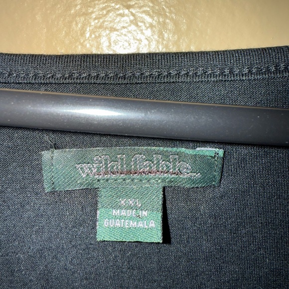 Wild Fable Black Crop Top - Picture 2 of 3